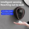 Smart Automatic Soap Dispenser, 1500mAh 300ml Rechargeable Wall-Mounted Foam Maker for Bathroom Kitchen, Touchless Sensor