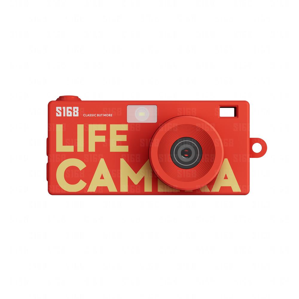 Trendy Mini Retro Rainbow Digital Camera Keychain - Portable Student Camera for Photos & Videos