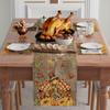 XCHI Turkey Pumpkin Thanksgiving Fall Table Runner Party Table Decoration for Home Kitchen Dining Holiday Decor 13x72 Inch