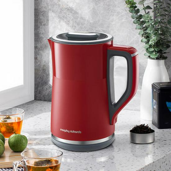 Mofei Insulated Electric Kettle: Double-Layer Stainless Steel, Dechlorination, Constant Temperature Boiler for Home