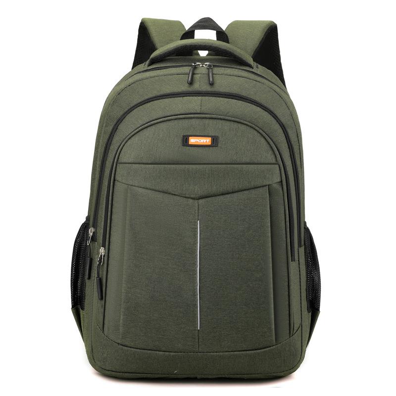 Large capacity computer backpack men's business commuter backpack casual waterproof multi-compartment travel student schoolbag