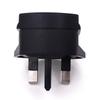 Charger Converter Mains Socket Adapter UK Plug To EU Plug Black For Shaver Plug/Toothbrush