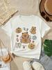 2025 Capybara Tshirt Kids Children TShirt capibara Cartoons Clothes Kid Girl Boy Capybaras T Shirt Baby Casual Top Clothes