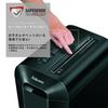 Fellows Shredder for Home Shreds 10 Pieces At a Cross Compact Black LX65 4201501 Use, Electric, Time, Cut, Powerful, & Slim,