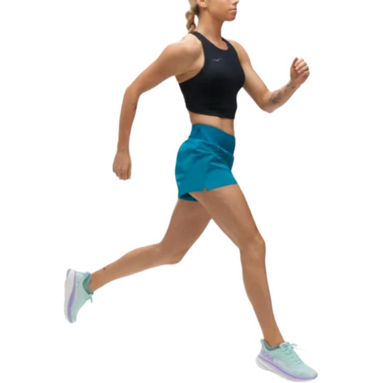 HOKA One One Elaro Crop BraElaro Crop Sports Underwear Women's Black 1141760-BLK