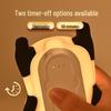 Panda Rechargeable Dimmable Timer Ring Light - Children's Creative Gift Silicone Lamp