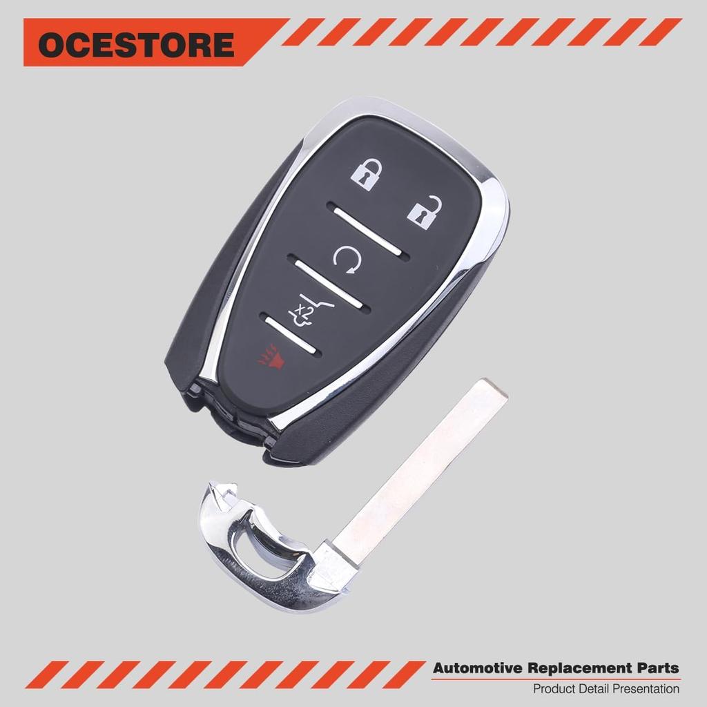 OCESTORE Car Key Fob Keyless Control Entry Remote Start HYQ4EA 5 Button SUV Vehicles Replacement Compatible with Blazer Equinox Traverse Trailblazer