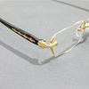 Retro Rimless Reading Glasses For Men Women Blue Light Blocking Presbyopic Glasses Stylish Design