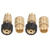 8pcs Pressure Washer Adapter Set Quick Coupler Fittings Metal Quick Connector for Car Washer