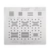 AMAOE BGA Reballing Stencil SSD 1/2/3/4 for Solid State U Disk Flash Memory BGA Stencil BGA Main Control 2246 Stencil Repair