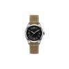 Regular Watch Box,Black Dial Gray Strap