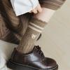 Ladies Autumn Winter Warm Lace Cartoon Cute Bear Embroidery Wool Medium Barrel Pile Pile Socks