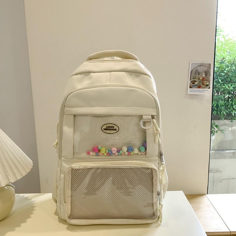 Schoolbag Japanese new backpack girl transparent baby bag campus large capacity backpack pain bag student schoolbag wholesale