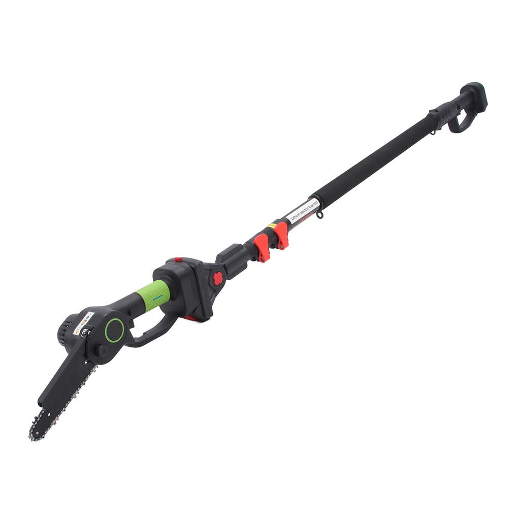 6 Inch Electric Chainsaw with 1.3?2.5m Extendable Pole Cordless Pruning Saw for Branch Trimming AC10