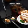 Sandwich Pan Aluminum Alloy Double Sided Anti Stick Sandwich Frying Pan for Home Kitchen Baking