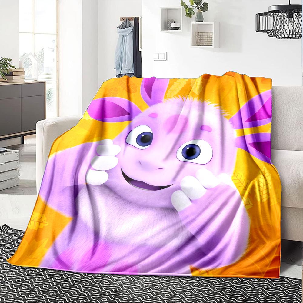 Luntik Blanket, High quality Comfortable for All Seasons, Home Decor, Warmth and Comfort