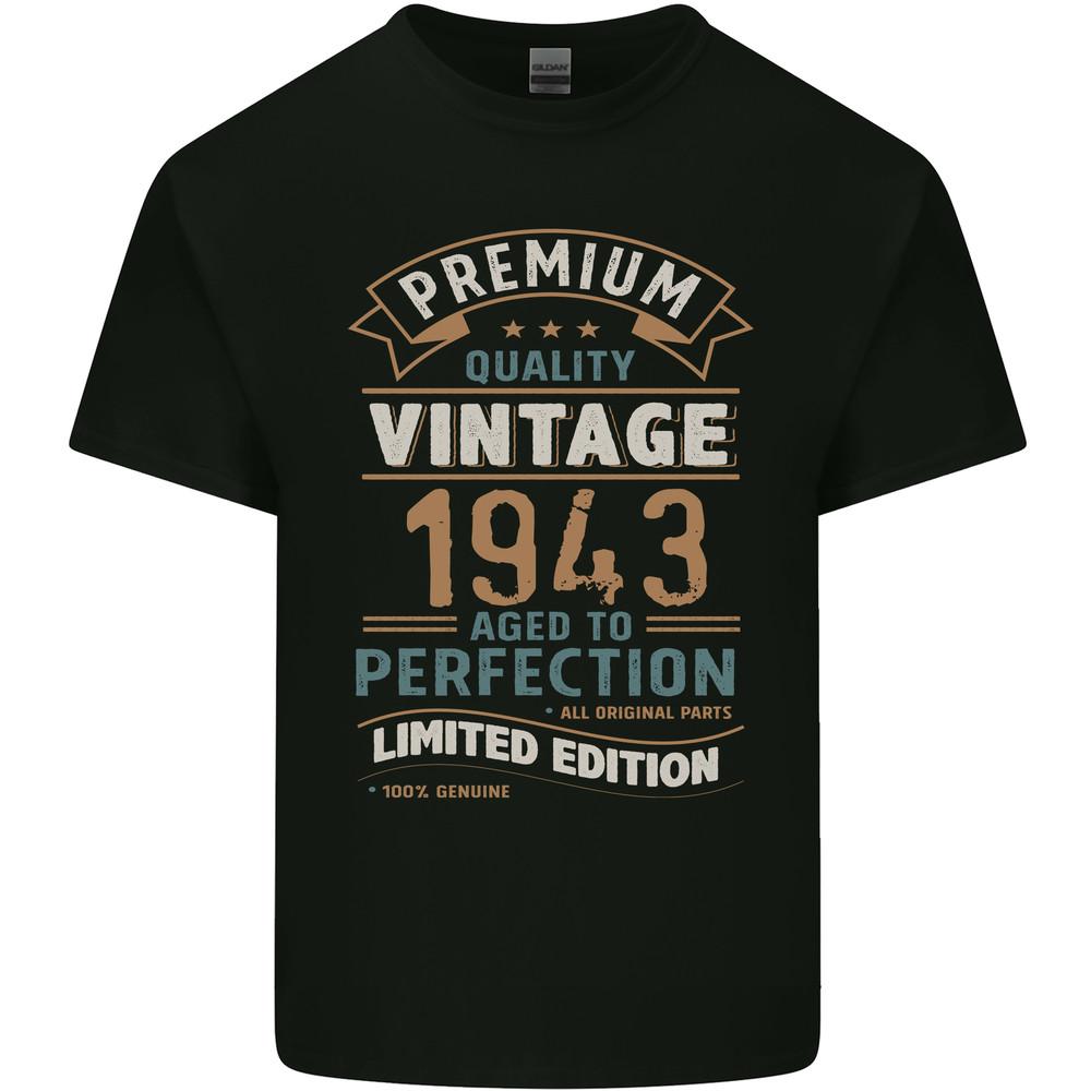 Premium Vintage 82nd Birthday 1943 Mens Light Cotton T-Shirt