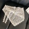 Embroidered Lace Headband Floral Printed Embroidered Flower Scarves Lace Triangle Scarf  Travel