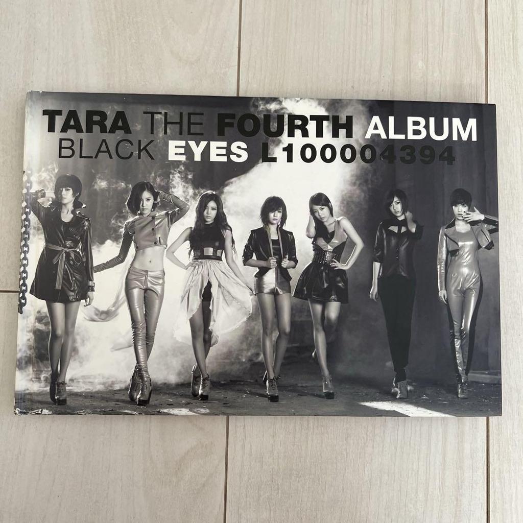 [USED] T-ARA / The Fourth Album Black Eyes [Korean Edition]