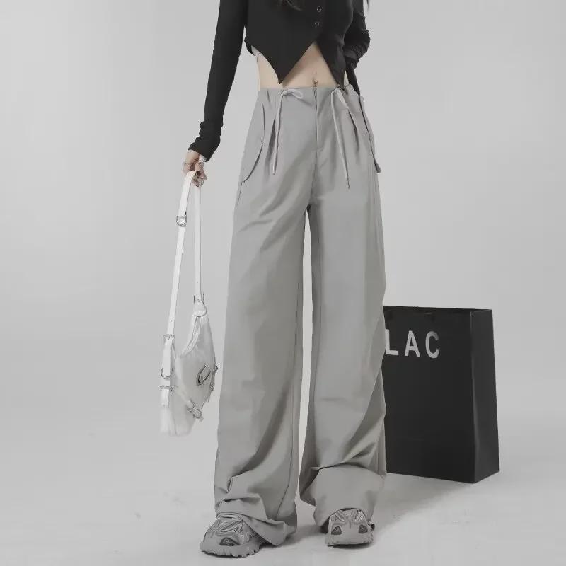 Women's American-Style Quick-Dry High-Waist Wide-Leg Summer Overalls 2024