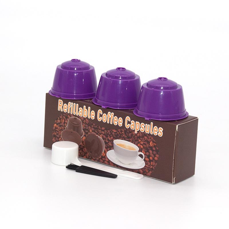 Reusable Coffee Filter Cup for Nespresso Dolce Gusto Capsules