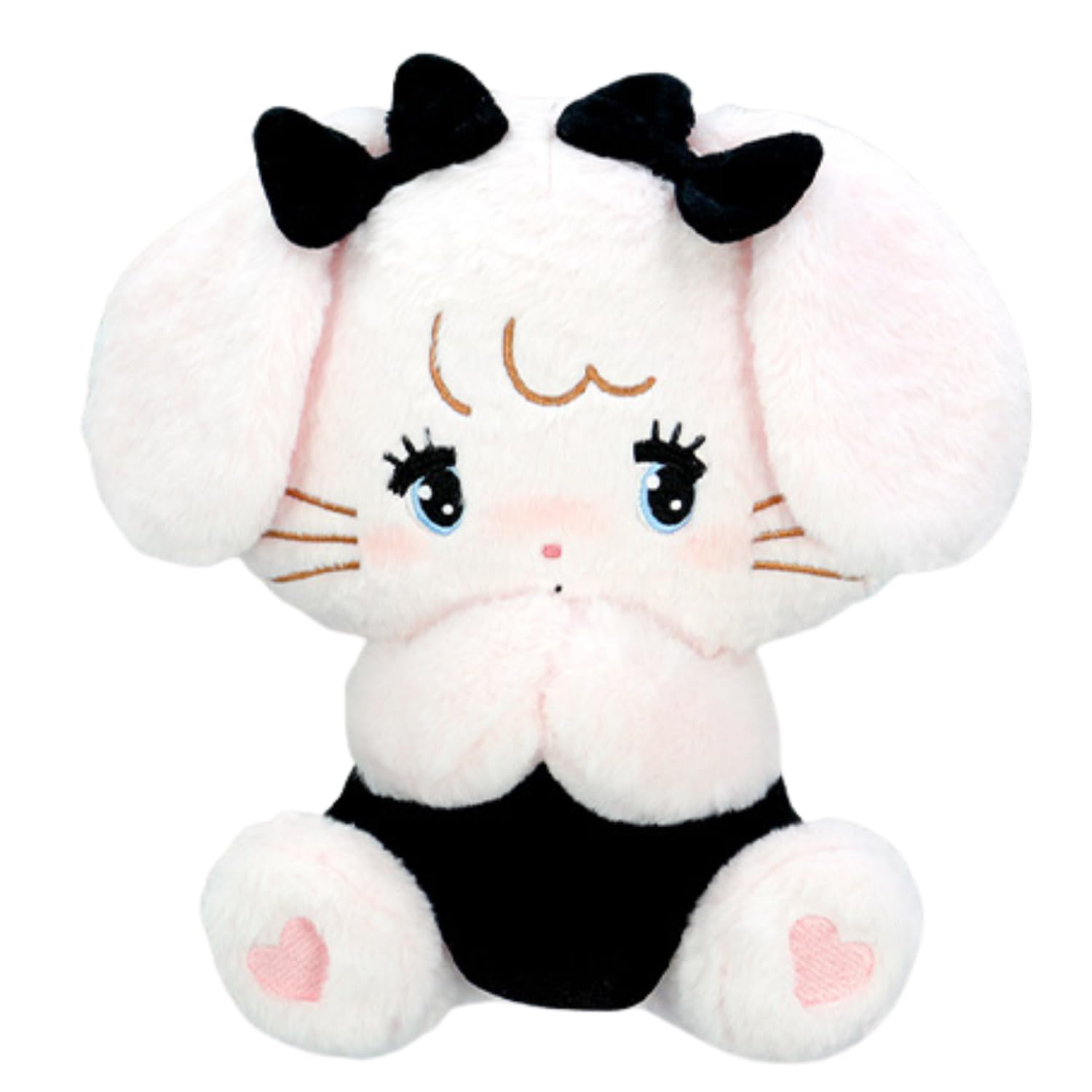 

Mikko BLACK RIBBON BIG Plush Mikko Black 29cm Toy, Ribbon, Approx. (Camy)