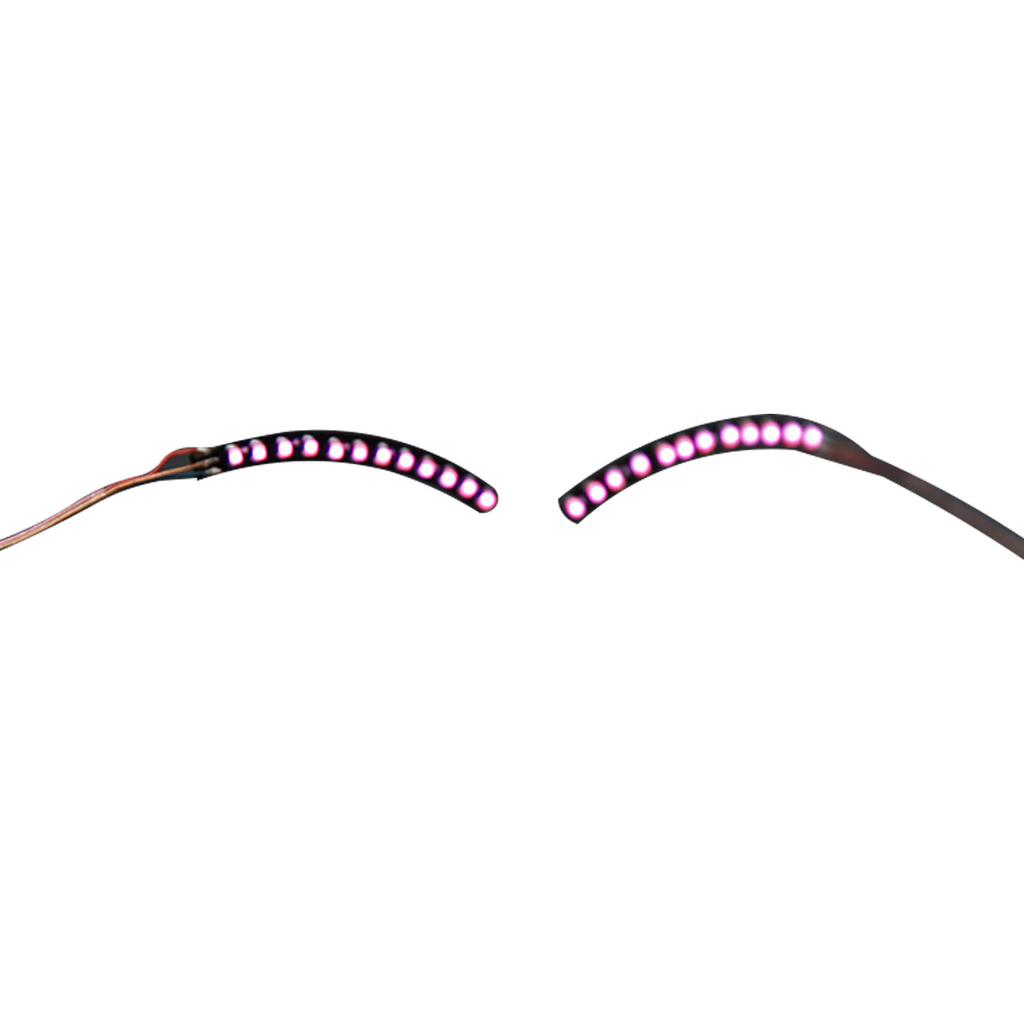 LED False Eyelashes Light Lightweight Stylish Reliable Luminous False Eyelashes Light for Party