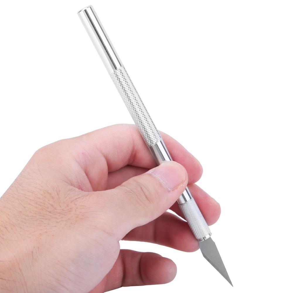 Easy Grip Carving Knife Metal Carving Tool Handy Art Knife Manual Carving