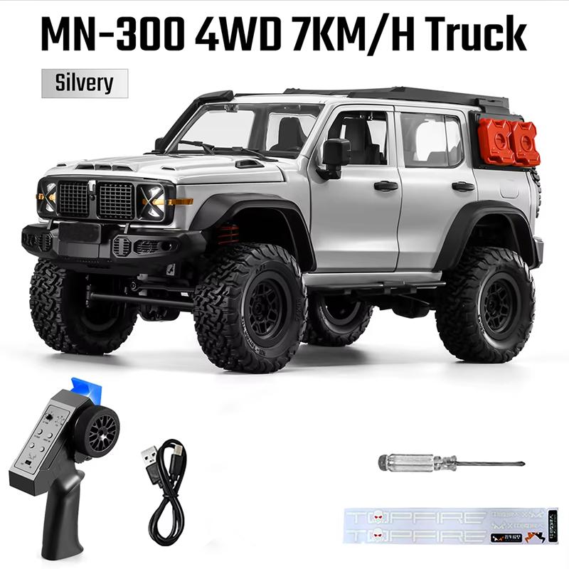 MN-300 Climbing Car RC CAR 1:12 Fully Proportional 4WD Remote Control Off road Vehicle 2.4G MN300 Model Adult Gift Children Toys