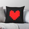Undertale Heart Square Pillowcase Polyester Linen Velvet Creative Zip Decor Throw Pillow Case Home Cushion Cover
