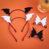 Transformative Devil Horns 3pcs Hair Clip Headband Set Party Headpieces for Halloween Costume Enhancement