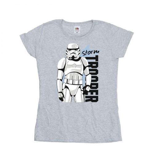 

Star Wars Womens/Ladies Storm Trooper Cotton T-Shirt XXL білий