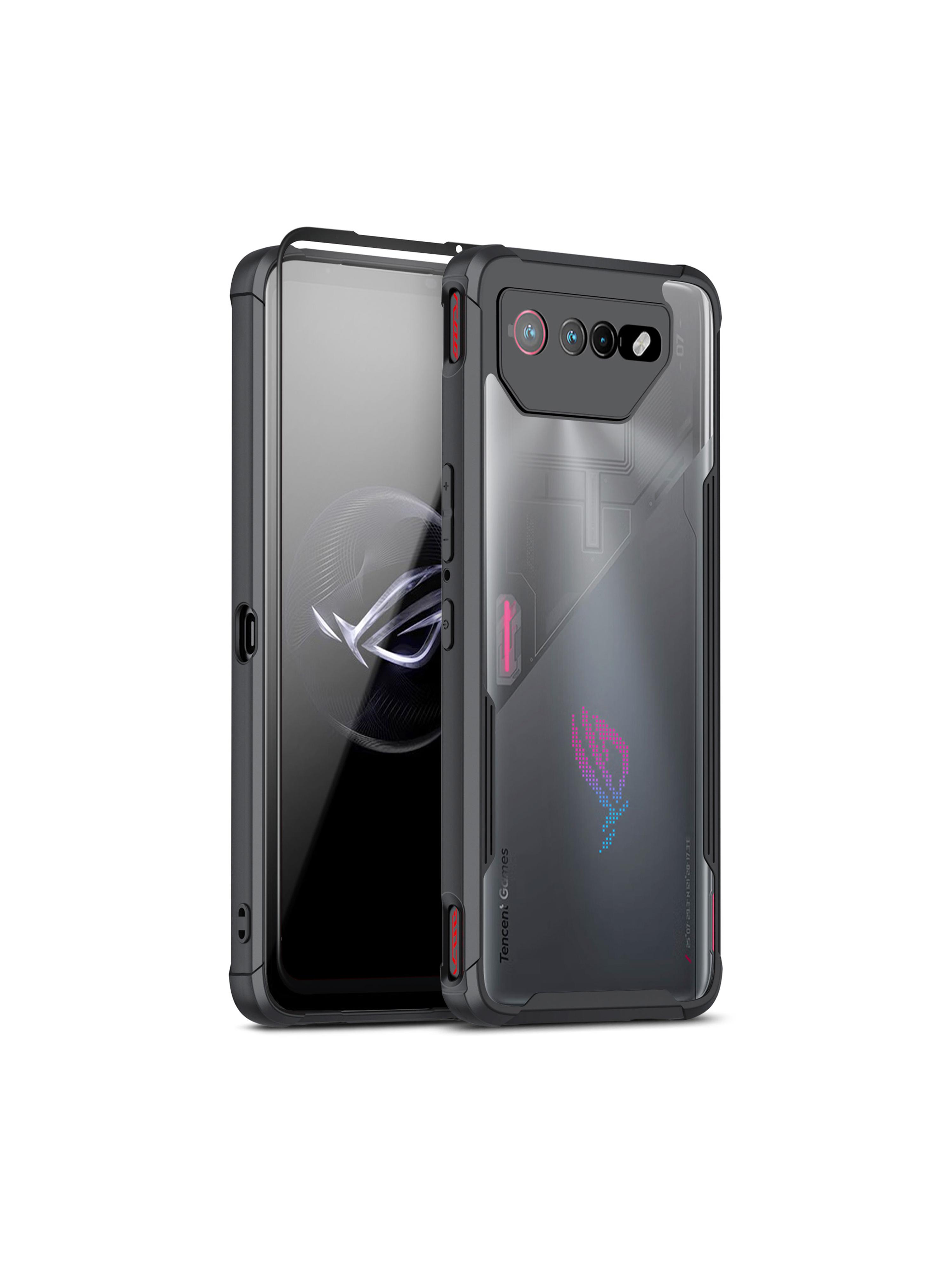 

Ultra Slim TPU Case for ROG Phone 6D Ultimate/7, Shockproof Lightweight Cover with Full Protection Pc + tpu