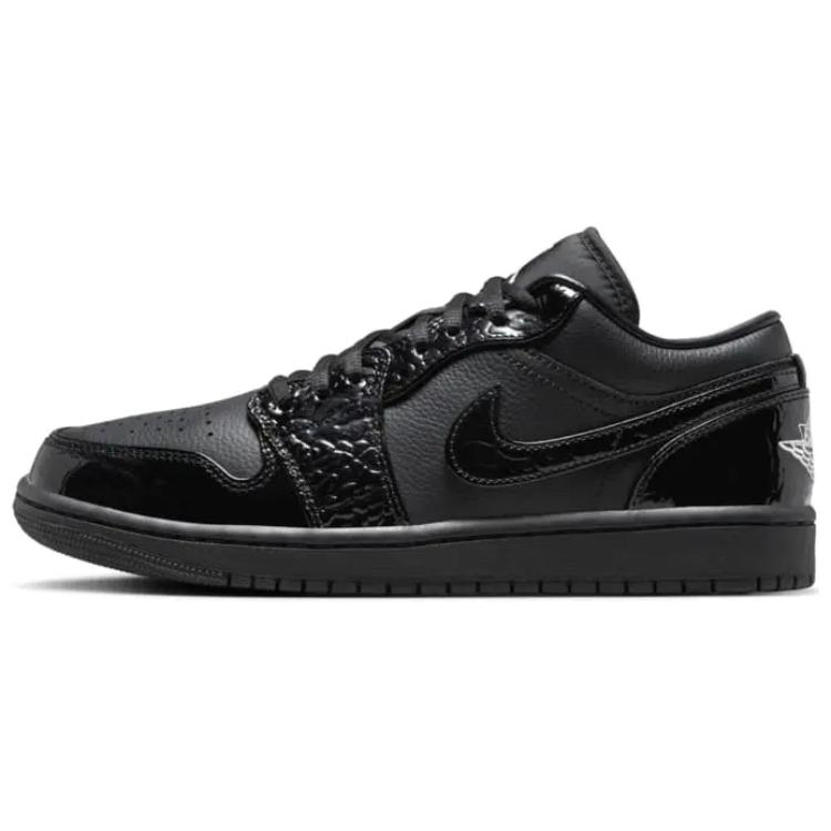 

Новые Jordan Air Jordan 1 Low Патентная кожа Ретро Женские баскетбольные кроссовки HJ7743-010 36
