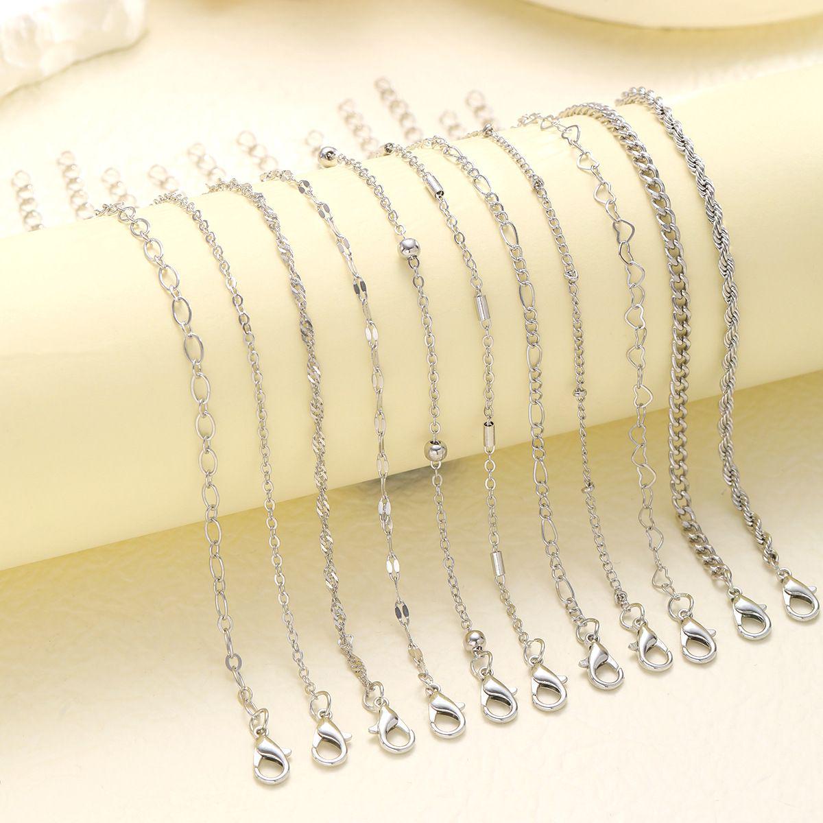 

Изысканный набор браслетов-цепочек с полыми сердечками из 11 предметов – Стильные, модные и ценные украшения для рук