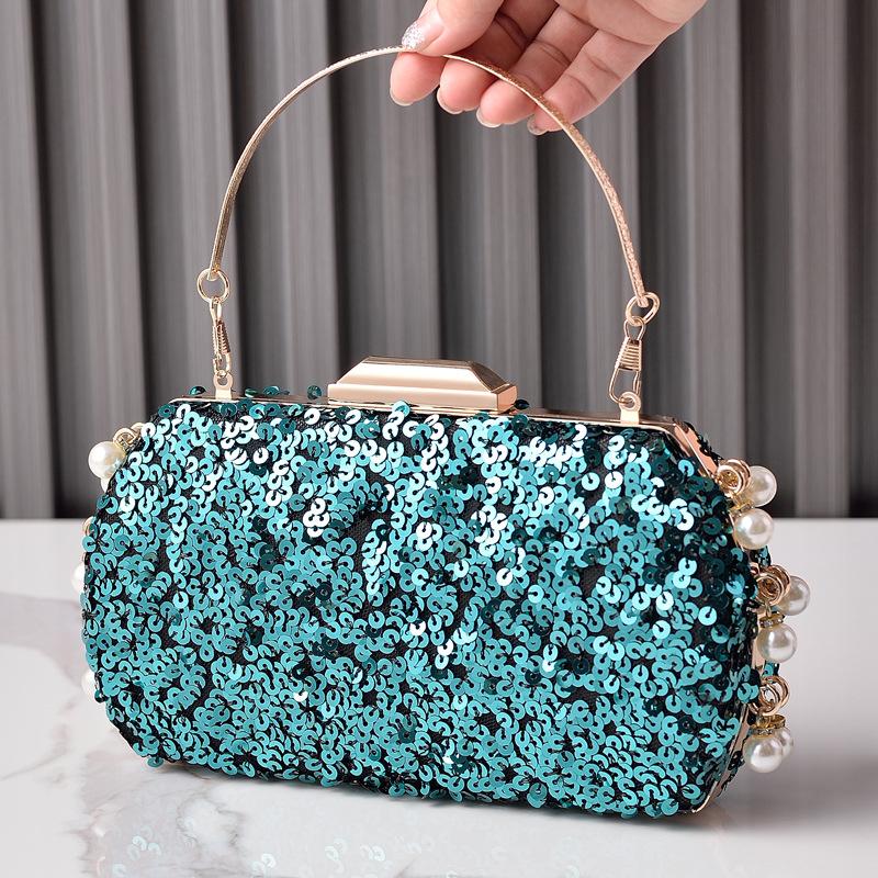 Paillettentaschen für Damen Diamant-Clutch Luxuriöse Designertaschen Damen-Umhängetasche 2026 Kleine Abend-Hochzeits-Glitzer-Taschen