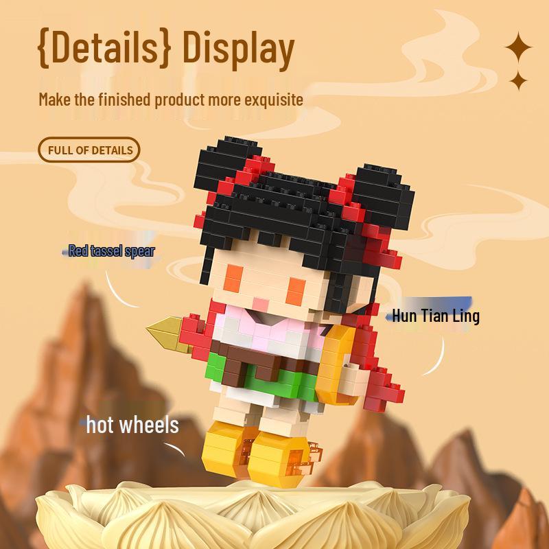 Journey to the West: Sun Wukong Micro Blocks Toy Set for Kids