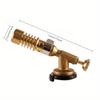 1pcs New Portable Gas Torch Flame Gun Blowtorch Copper Flame Butane Gas-Burner Lighter Heating Welding for Outdoor Camping BBQ Spray Gun