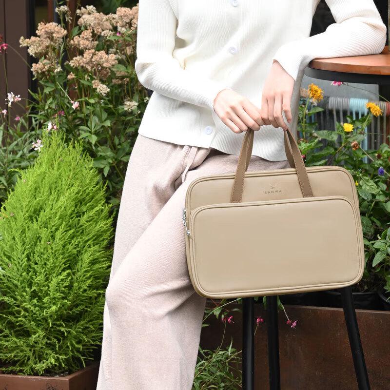 Shanye BAG-WHC1BR Damen 13,3-Zoll Laptop Tragetasche