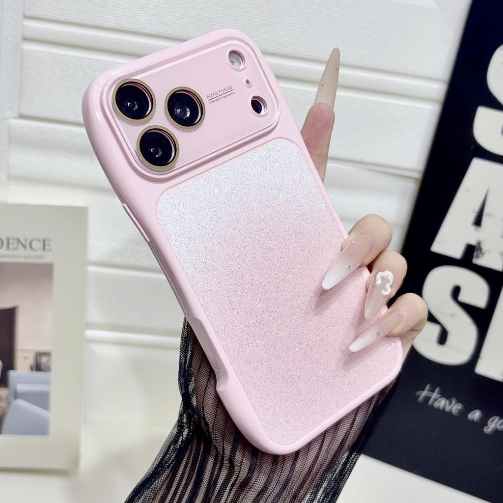 Little Waist Glitter Gradient Drop-Proof Case for Apple 17 Pro Max/16 Pro Max