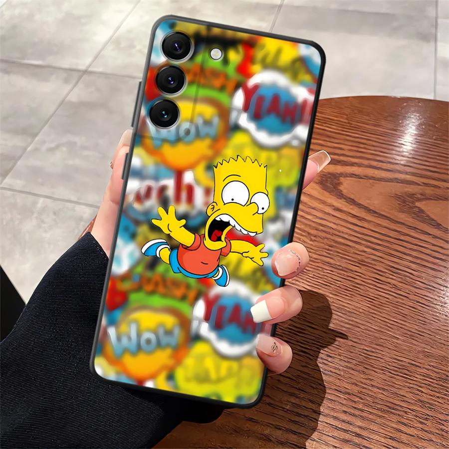Phone Cover Case for Samsung Galaxy A24 A34 A12 A13 A23 A51 A52 A54 A71 A14 A15 A16 A17 A72 A73 The S-simpsons Cartoon