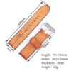 Retro Handmade Cowhide Leather Watch Strap 18mm 20mm 22mm 24mm Men Replacement Watch Band Wrist Bracelet Coffee Blue Tan