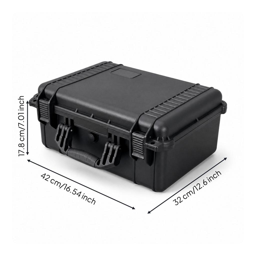 Hard Case With Handle Portable Shielded for Technicians,