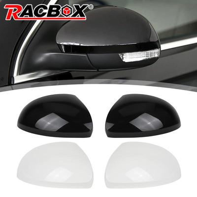 Left Right Side Door Wing Mirror Cover Rearview Mirror Shell For VW Tiguan 2010-2016 5N0857537 5N0857538 Replacement Part