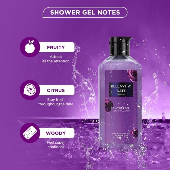 Shower Gel for Women Date (250 Ml), Date Woman Shower Gel, Bella Vita