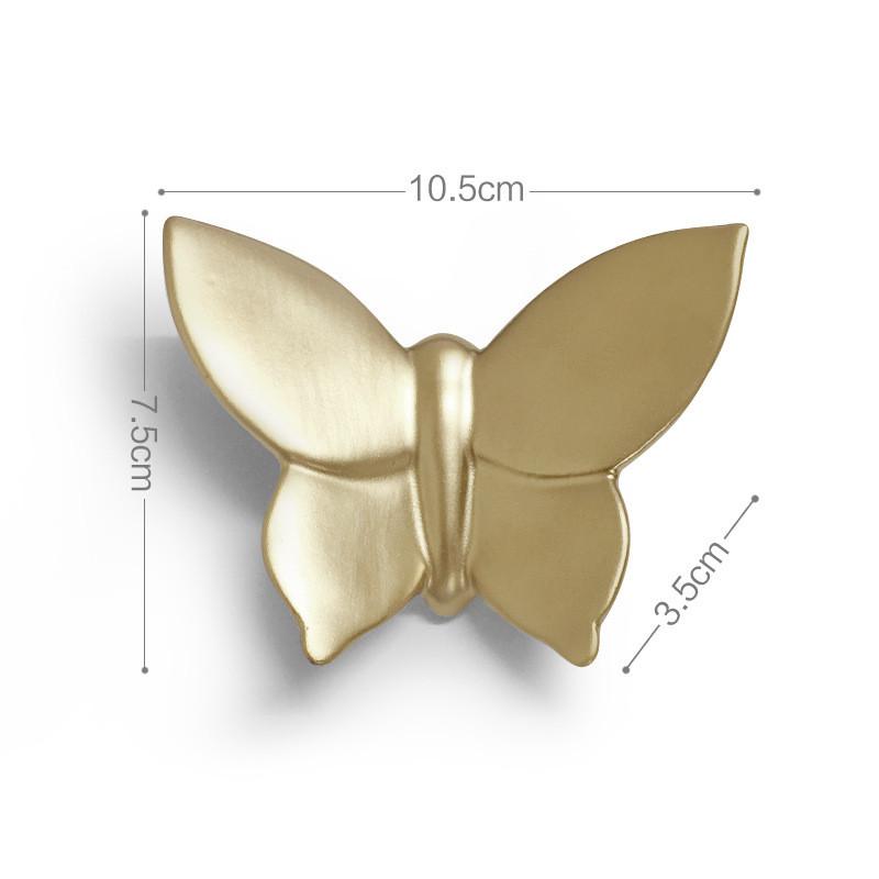 Resin Minimalist Modern Butterfly Wall Decor Living Room And Bedroom Wall Art