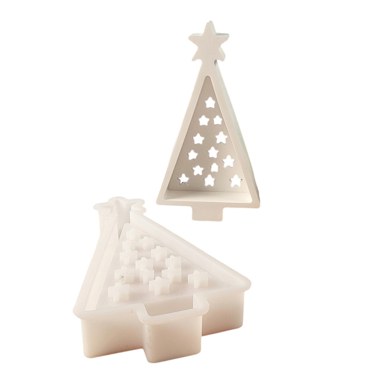 

Форма для подсвечника Гибкая силиконовая форма для полых елочных украшений Гипсовые формы Принадлежности для изготовления ювелирных изделий