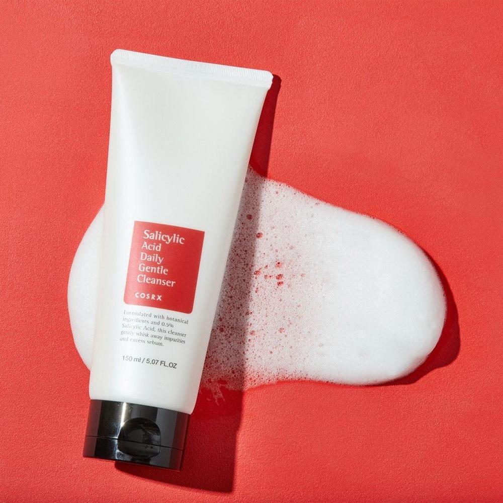 Ежедневное нежное очищающее средство с салициловой кислотой 150 мл 150ml белый/чистый — фото 3
