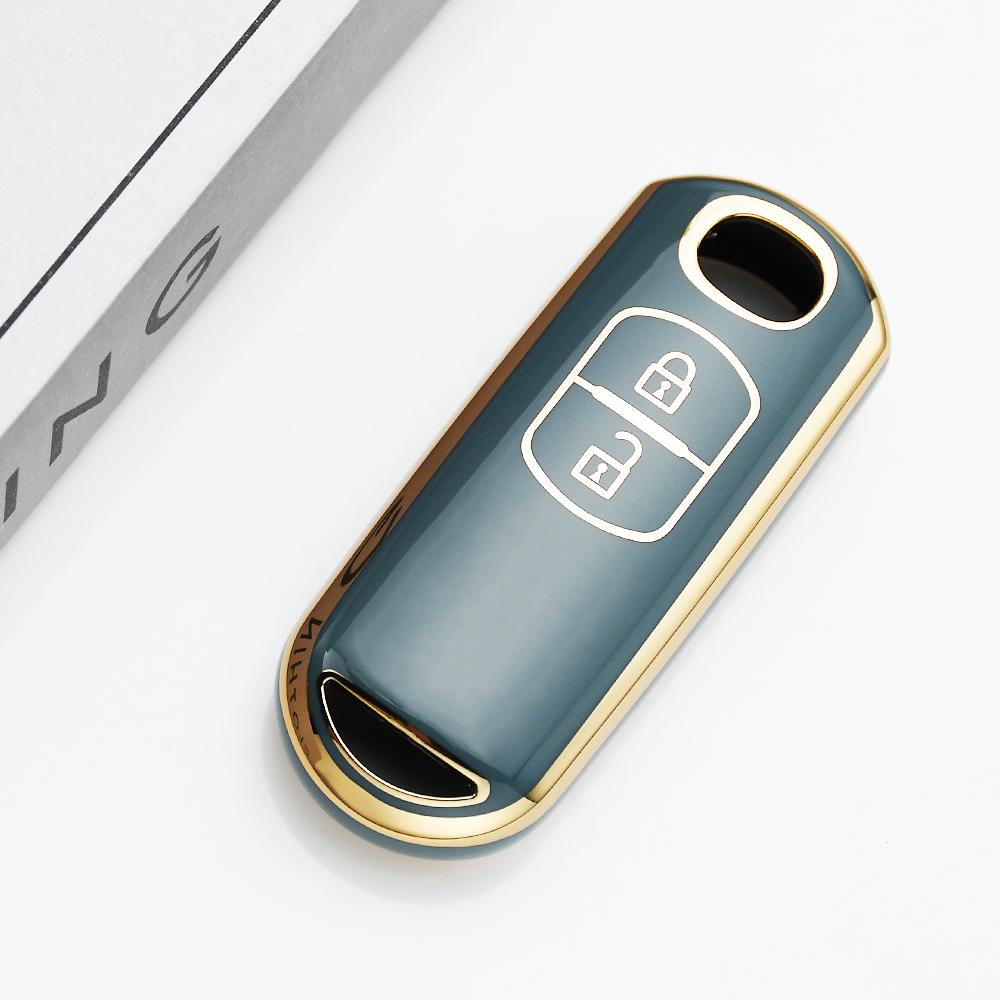 Tpu Car Key Case Cover 2 Buttons For Mazda 2 3 6 Atenza Axela Demio Cx-5 Cx5 Cx-3 Cx7 Cx-9 Cx30 Sell Fob Holder Keyless