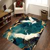 1PC Crane Pattern  Kitchen Rugs Non-Slip Home Door Mats Pop Design Bathroom Rugs Bath Mat Carpet for Home Sink Laundry Decor